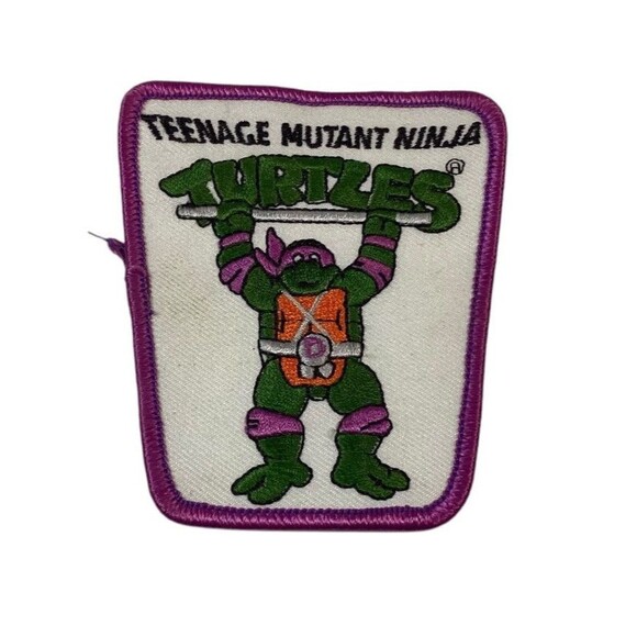 Vintage Teenage Mutant Ninja Turtles Donatello 1989 Patch NOS - Picture 1 of 2